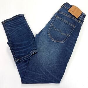 American Eagle Jeans Mens 26x28 Slim Ne(X)t Level‎ Airflex Stretchy Dark Wash